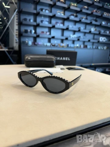 очила с черен обикновен калъф prada chanel , снимка 6 - Слънчеви и диоптрични очила - 50595340