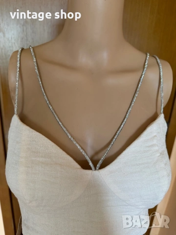 Секси топ тип бюстие H&M, размер S, снимка 3 - Корсети, бюстиета, топове - 54271570