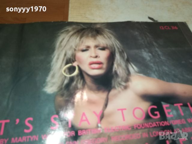 SOLD OUT-TINA TURNER-MANIFACTURED IN THE UK-ВНОС ENGLAND 1205241231, снимка 2 - Грамофонни плочи - 45695467