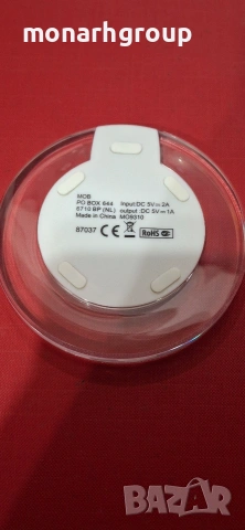 Плоча за безжично зареждане Mob /чисто нова/, снимка 3 - Друга електроника - 53921078