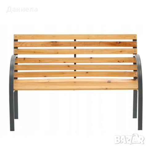 Градинска пейка - красива и практична 120 х 60 х 80 см