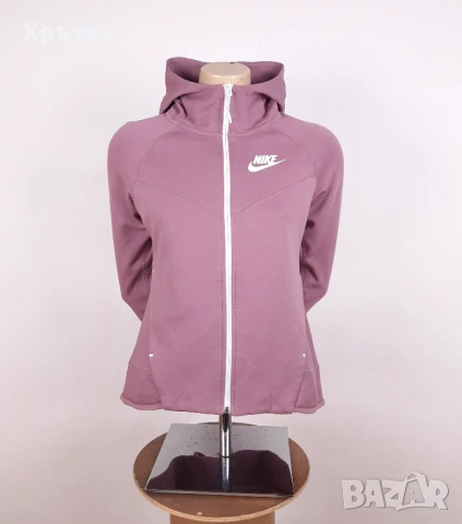 Nike Tech Fleece Windrunner - Оригинално дамско горнище размер M, снимка 3 - Спортни екипи - 53927187