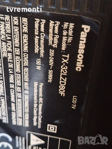 T-CON MDK336V-0n 19100096 за 32-инчов телевизор PANASONIC Модел TX-32LZD80F , с дисплей AX080F014A, снимка 5 - Части и Платки - 51887060