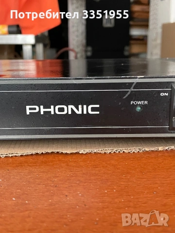 Усилвател Phonic max 500, снимка 3 - Ресийвъри, усилватели, смесителни пултове - 53588787