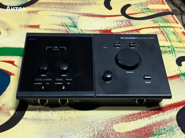 Avid M-audio Fast Track C400 USB Audio MIDI Interface Звукова Карта, снимка 2 - Други - 52656987