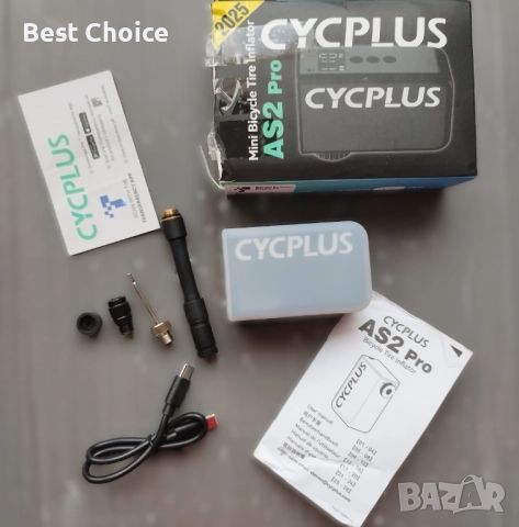 Мини електрическа помпа за велосипед Cycplus AS2
