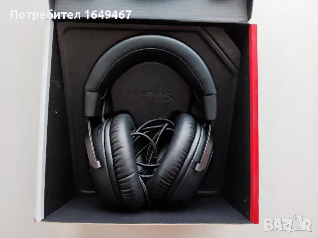 Слушалки Gaming HyperX Cloud III, Черни, снимка 2 - Слушалки и портативни колонки - 48356068