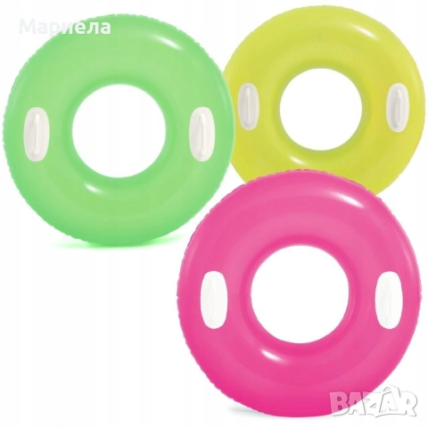 Надуваем пояс с дръжки - 76см, снимка 2 - Басейни и аксесоари - 53528913