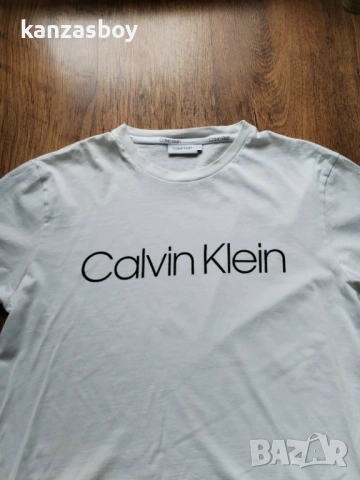 calvin klein - страхотна мъжка тениска XЛ , снимка 4 - Тениски - 53886165