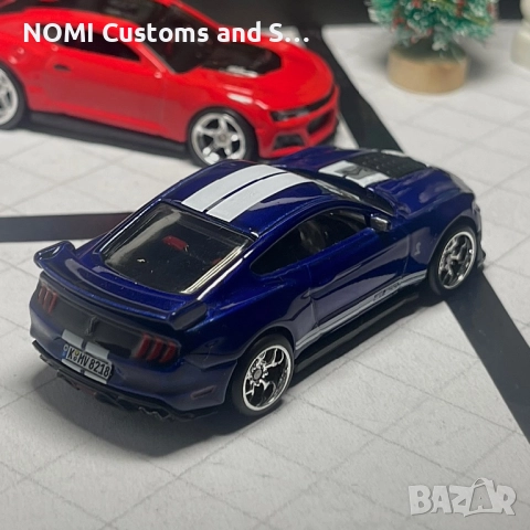 Hot Wheels Ford Mustang Shelby GT500&Camaro Zl1, снимка 9 - Коли, камиони, мотори, писти - 52830225
