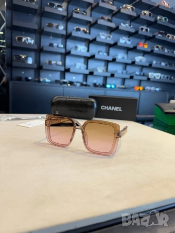очила с черен обикновен калъф и ув защита chanel , снимка 17 - Слънчеви и диоптрични очила - 50776601