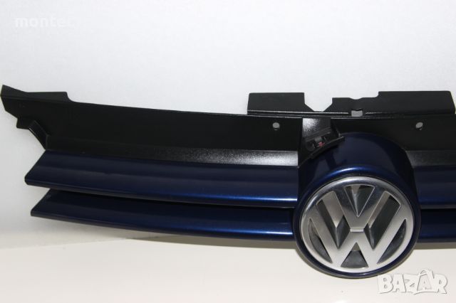Предна решетка VW Golf 4 (1998-2004г.) предна емблема Голф IV / 🔵Цвят: Тъмно син, снимка 3 - Части - 46466468