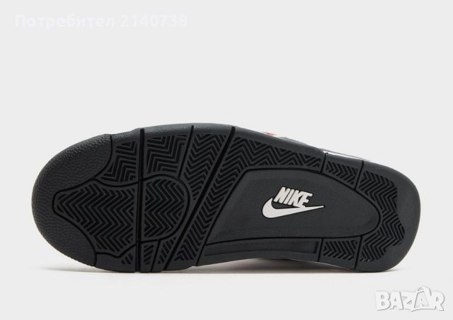 ПРОДАДЕНО: Nike Sportswear Високи маратонки 'Air Flight 89, размер 43' в бяло и червено , снимка 9 - Маратонки - 45468690
