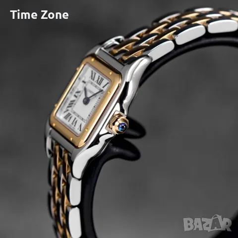 Cartier Panthere De Cartier 30mm x 23mm Steel & Yellow Gold White Dial Дамски Различни Варианти, снимка 8 - Дамски - 47990608