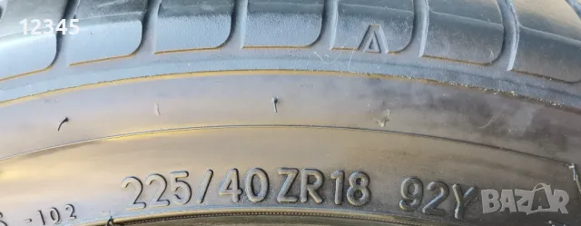 225/40R18 toyo sport-№823, снимка 4 - Гуми и джанти - 46905702