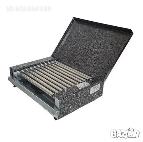 Българска скара GIP Rubino 900W с капак, снимка 1 - Скари - 49088630