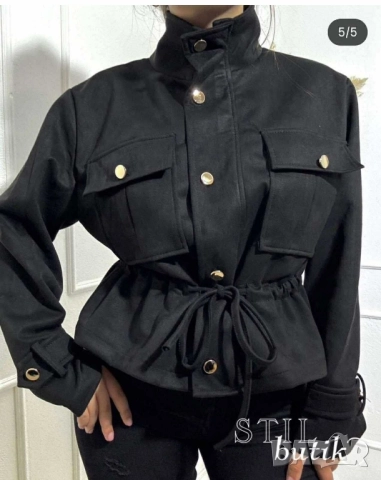 къси велурени якенца , снимка 3 - Якета - 51586572