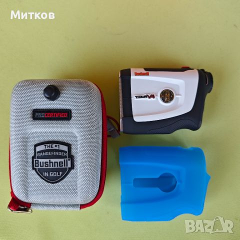 Професионален лазерен далекомер Bushnell TOUR V4 , снимка 9 - Екипировка - 46057741