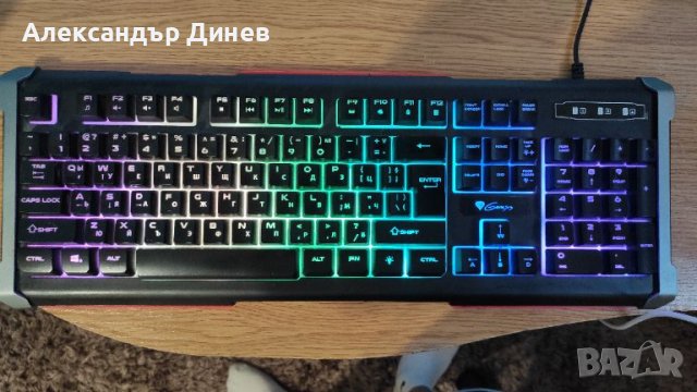 Мембранна клавиатура - Genesis RHOD 400 RGB, снимка 2 - Клавиатури и мишки - 46755673