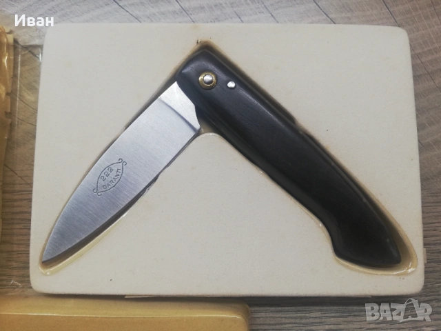 Френско Джобно Сгъваемо Ножче,Ножка,Нож GARANTI 222, снимка 3 - Колекции - 53192067