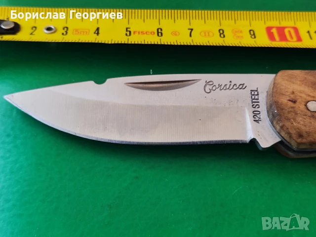 Малък джобен нож corsica, снимка 2 - Ножове - 51325659
