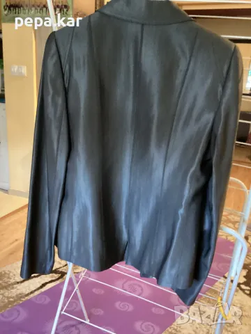 Ново. Графит марково сако Coralia  №42-44, снимка 3 - Сака - 50151128