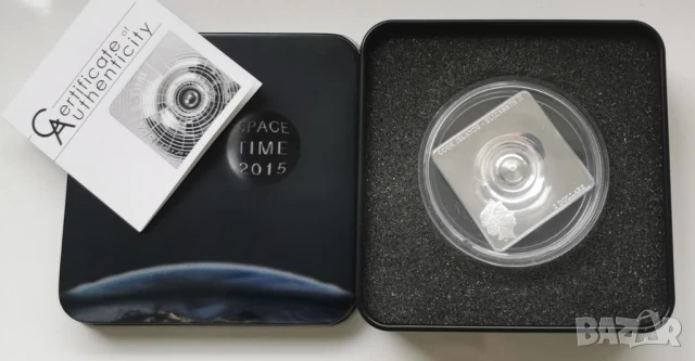 2 долара 2015 Кук - Пространство времеви континуум, снимка 3 - Нумизматика и бонистика - 50922942