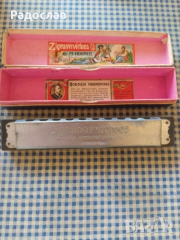 стара устна  хармоника HOHNER, снимка 4 - Антикварни и старинни предмети - 54105068
