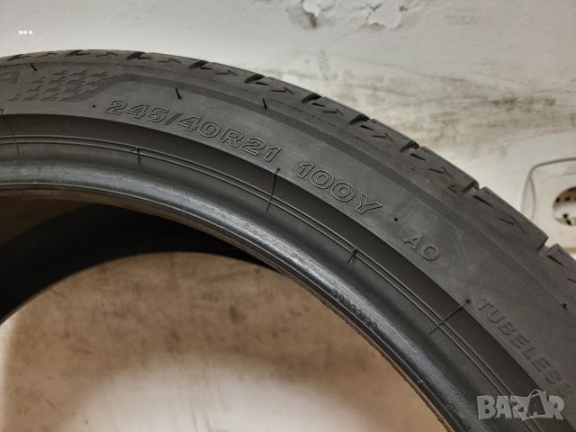245/40/21 Bridgestone DOT2521 / летни гуми, снимка 6 - Гуми и джанти - 45664408