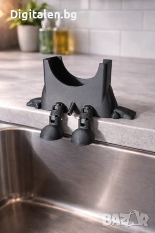 Поставка за кухненска гъба с оттичане, снимка 3 - Аксесоари за кухня - 53959295