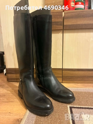 Дамски ботуши от естествена кожа Sergio Bardi