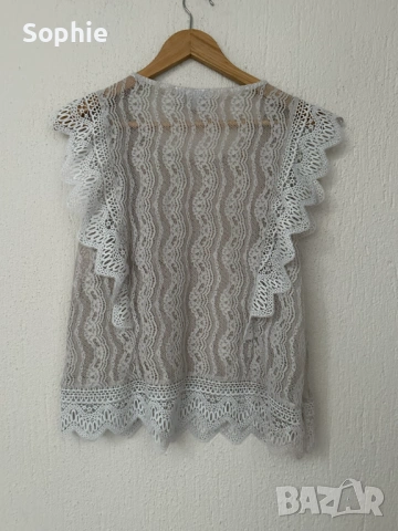 Дантелен топ Vila, снимка 2 - Корсети, бюстиета, топове - 53888182