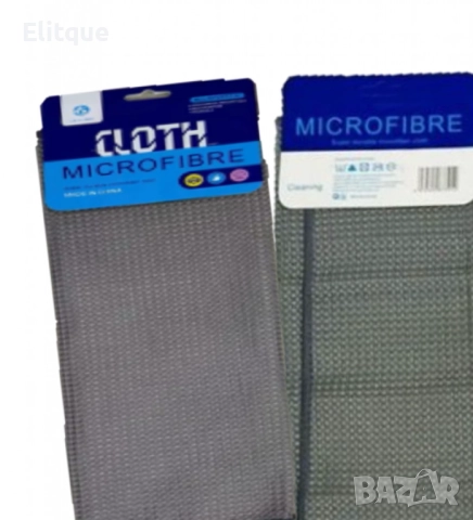 Микрофибърна кърпа в тъмно сив цвят – за перфектно почистване без усилие