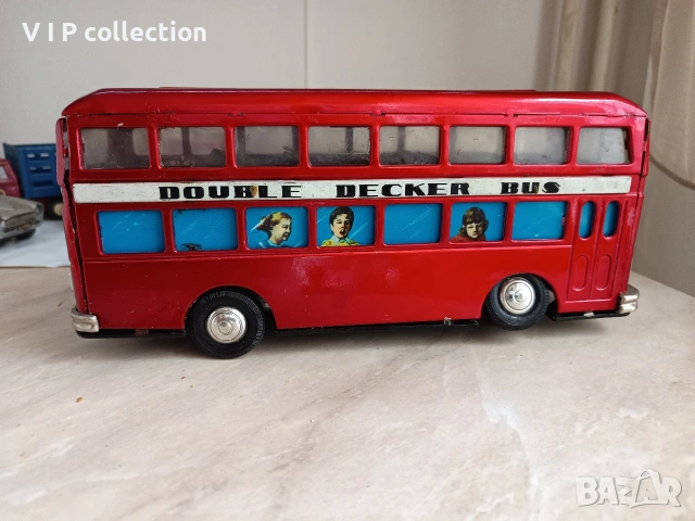 ламаринен Автобус ретро играчка , снимка 2 - Колекции - 53412038