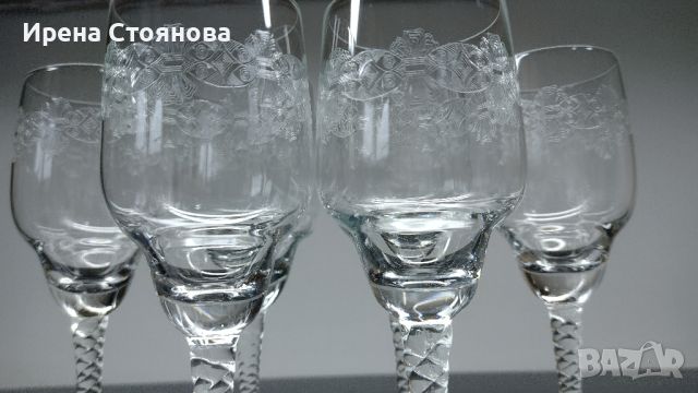 Комплект 6 чаши за ракия, кристалин Bohemia. , снимка 15 - Чаши - 45718775