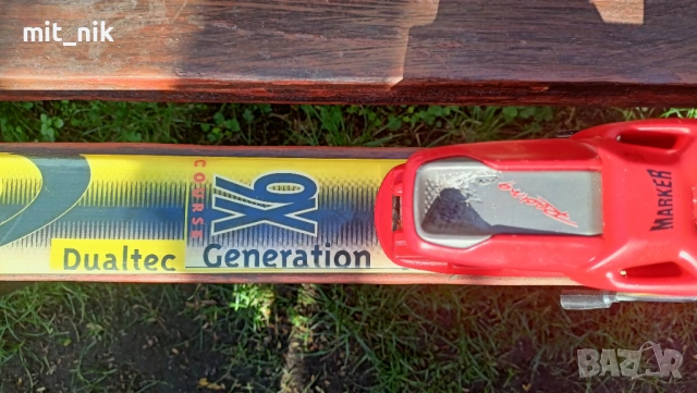 Продавам нови, не са ползвани ски с автоматите и щеки, снимка 9 - Зимни спортове - 53394446