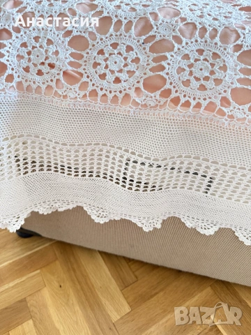  Плетена покривка за легло, снимка 5 - Покривки за легло - 54054474