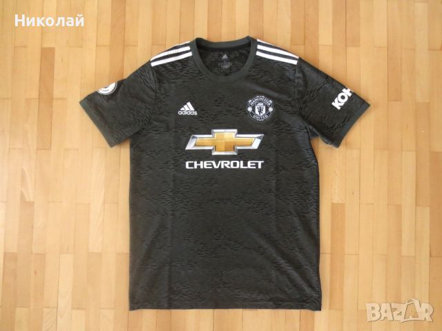 adidas manchester united awey 20-21 тениска , снимка 2 - Тениски - 45326030