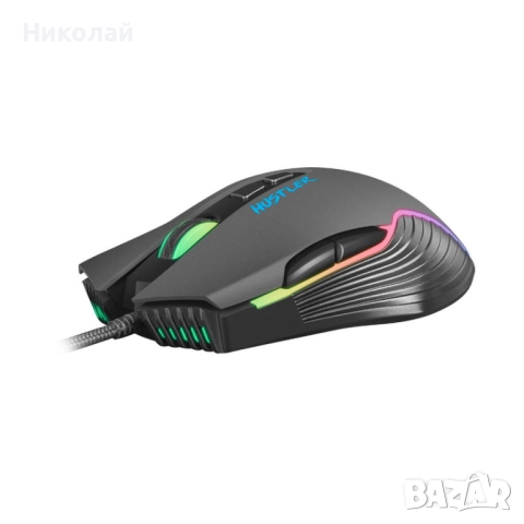 Мишка FURY HUSTLER NFU-1698, снимка 2 - Клавиатури и мишки - 52771310
