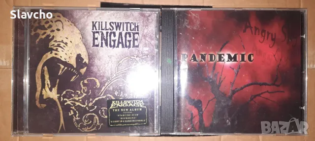 Компакт дискове на групите - Killswitch Engage (2009)/ Pandemic – Angry Sky (2002, CD), снимка 1 - CD дискове - 47527620