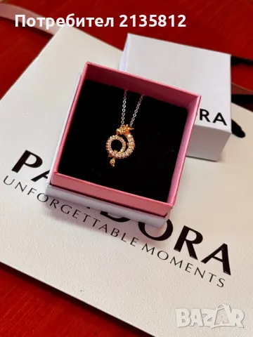 Pandora колие Пандора , снимка 3 - Колиета, медальони, синджири - 49882770