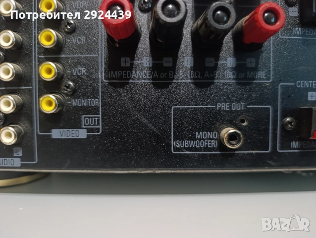 DENON AVR600RD, снимка 9 - Ресийвъри, усилватели, смесителни пултове - 53066482