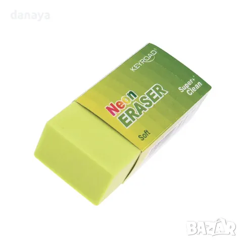 5141 Ученическа гумичка Keyroad Neon Soft Eraser, снимка 3 - Ученически пособия, канцеларски материали - 47070206