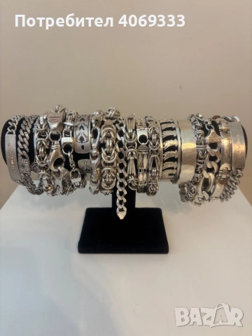 Сребърни гривни проба 925, снимка 5 - Гривни - 54172974