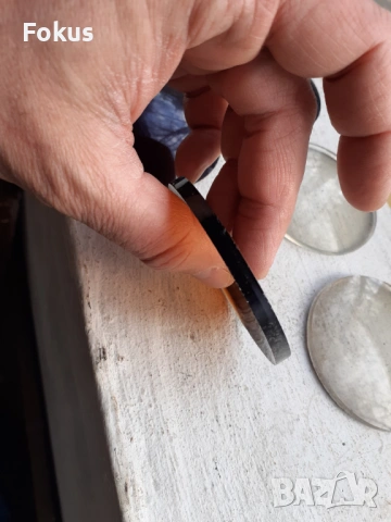 Лот стари различни фотохромни оптични лещи 5 бр., снимка 3 - Антикварни и старинни предмети - 53388710