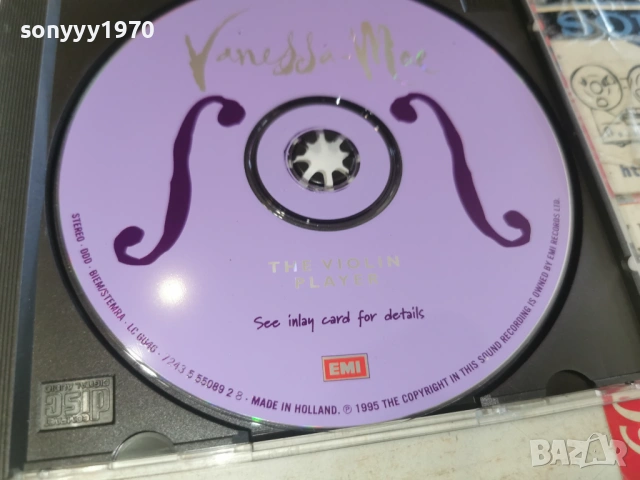 VANESSA MAE CD ВНОС GERMANY 1003261714H2E6R, снимка 10 - CD дискове - 53784539