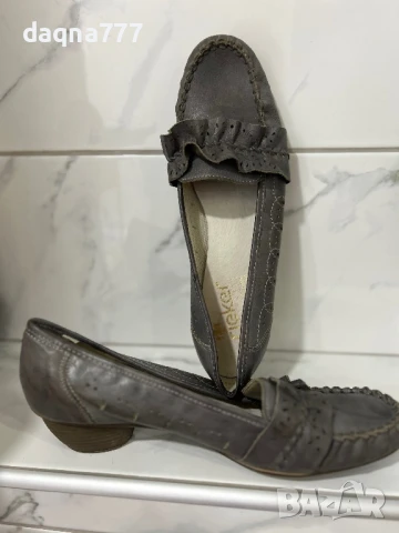 Rieker Антистрес обувки естествена кожа, снимка 4 - Дамски ежедневни обувки - 50981086