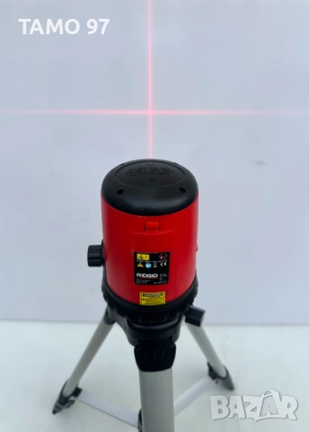 Ridgid CL 100 - Самонивелиращ се лазерен нивелир като нов!, снимка 5 - Други инструменти - 52793761