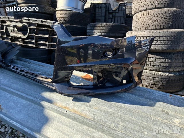 Предна броня за Audi A6 C7. S-line. 4G0807437AB. Оригинална. , снимка 2 - Части - 53260479
