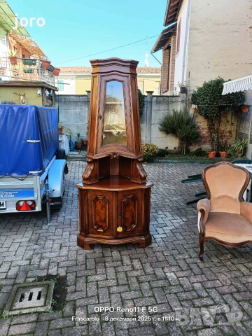 Дървен шкаф - ъглов, снимка 2 - Шкафове - 53213638